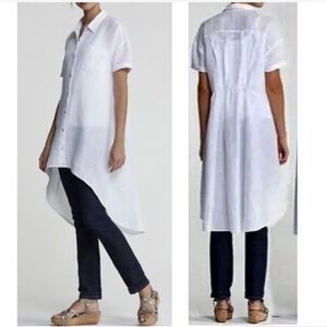 Eileen Fisher Linen Tunic Shirt